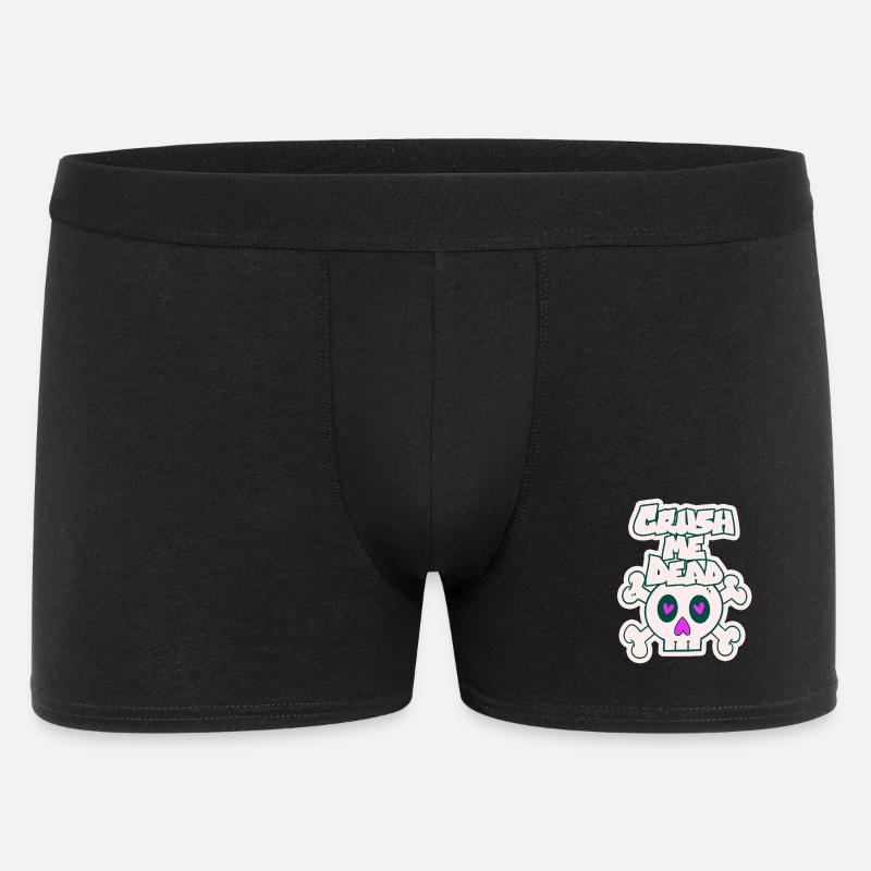 Crush me dead - Men's Boxer Shorts - black