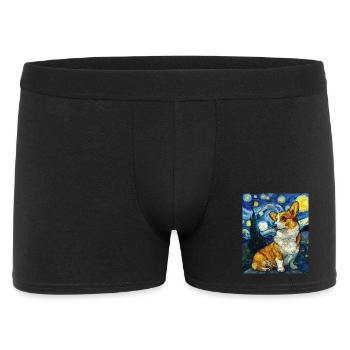 Welsh Corgi Pembroke - Men's Boxer Shorts - black - Front