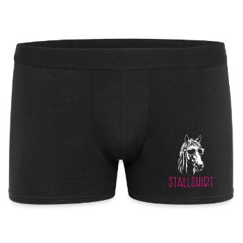 Stable shirt - Men's Boxer Shorts - black - Front