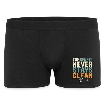 Kennel technician, kennel assistant, animal care - Men's Boxer Shorts - black - Front