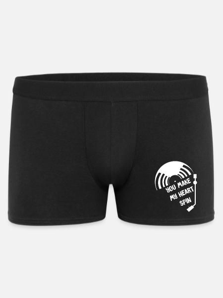 Vinyl - Men's Boxer Shorts - black