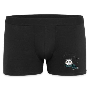 Ours d'hiver - Boxer Homme - noir - Devant