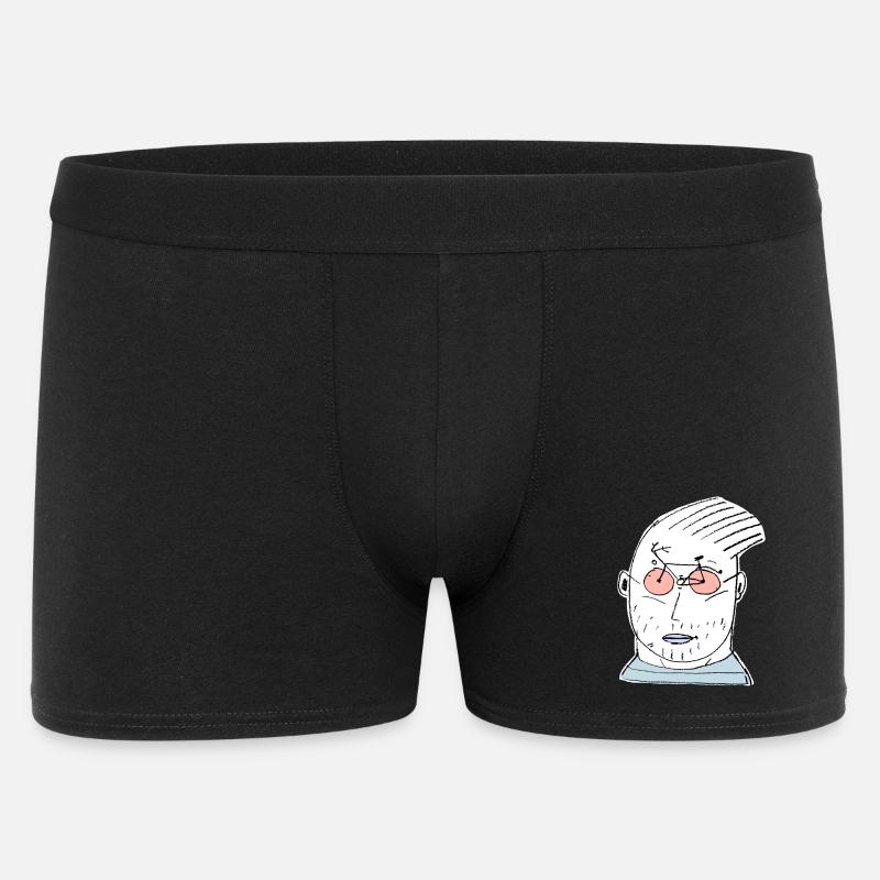 Radfahrer - Männer Boxer Shorts - Schwarz