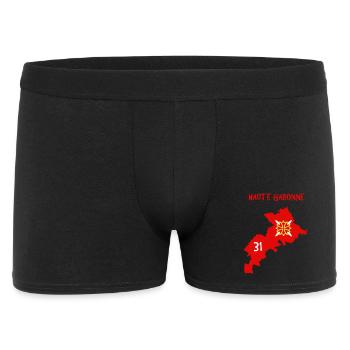 Haute Garonne - Boxer Homme - noir - Devant