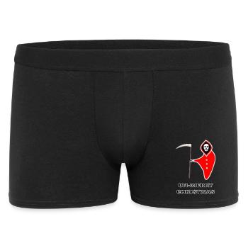 Christmas Grim Reaper unmerry Christmas Goth Santa - Men's Boxer Shorts - black - Front