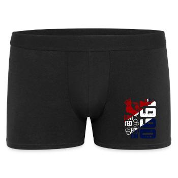 1990 Born USA - Men's Boxer Shorts - black - Front