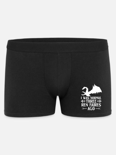 Marché médiéval - Boxer Homme - noir
