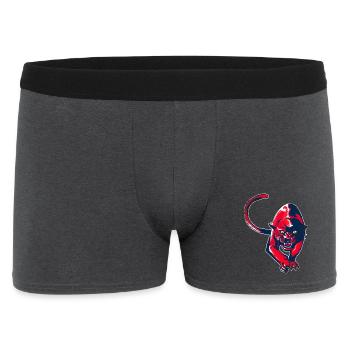 Red Panther - Men's Boxer Shorts - charcoal grey - Front