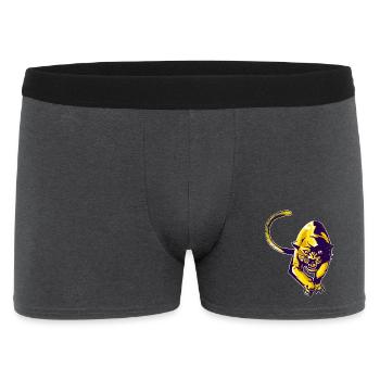 Panthère dorée - Boxer Homme - charbon - Devant