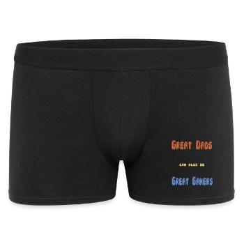 Gamerpapa Father's Day Gift - Men's Boxer Shorts - black - Front