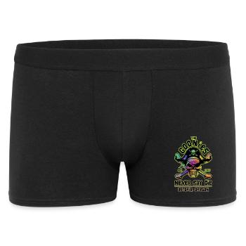 THE GOONIES 6 - Männer Boxer Shorts - Schwarz - Vorne