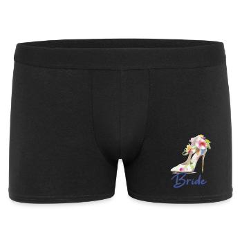 Builds - Men's Boxer Shorts - black - Front