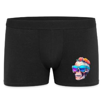 Skull - Men's Boxer Shorts - black - Front
