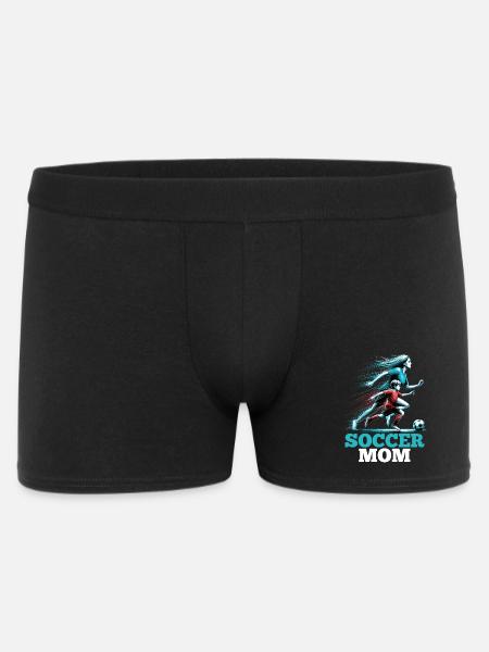Soccer Mom Soccer Gift - Men's Boxer Shorts - black