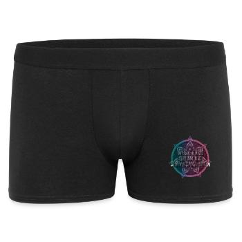 Work Hard Dream Big Shavasana Often - Men's Boxer Shorts - black - Front
