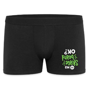 Skateboard Skateboarder Skateboarding - Männer Boxer Shorts - Schwarz - Vorne