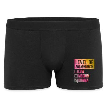 Drama - Men's Boxer Shorts - black - Front