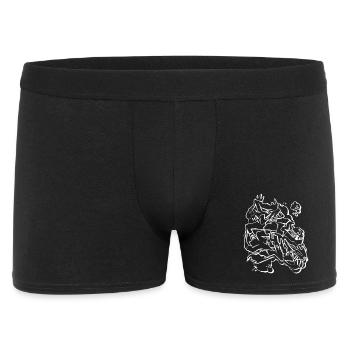 Droghy - Männer Boxer Shorts - Schwarz - Vorne
