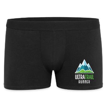 Ultra Trail Runner - Men's Boxer Shorts - black - Front