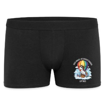 Licorne Luftikus - Boxer Homme - noir - Devant