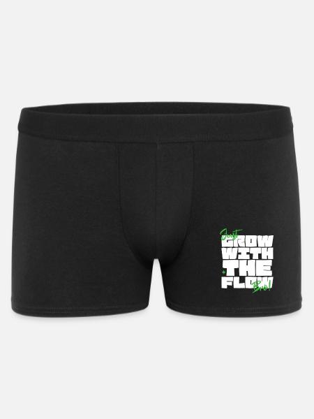 Grow with the Flow - Men's Boxer Shorts - black