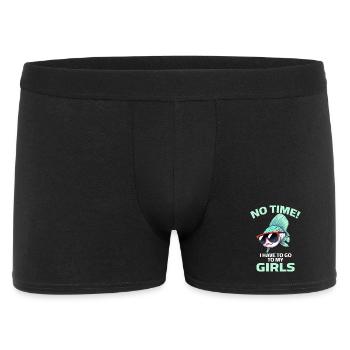 Guppy Fish Aquarium Aquarian Ornamental Fish Breeding - Men's Boxer Shorts - black - Front