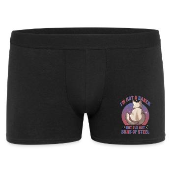 Buns of Steel Cat - Men's Boxer Shorts - black - Front