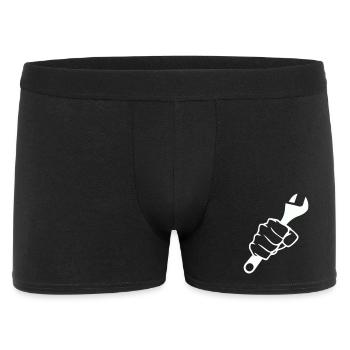 Fists and Screwdriver Force - Men's Boxer Shorts - black - Front