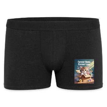 Maison pour toujours, amour pour toujours - Boxer Homme - noir - Devant