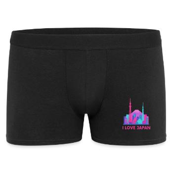 J’adore la silhouette du Japon - Boxer Homme - noir - Devant