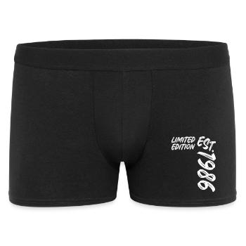 Limited Edition Est. 1986 - Men's Boxer Shorts - black - Front