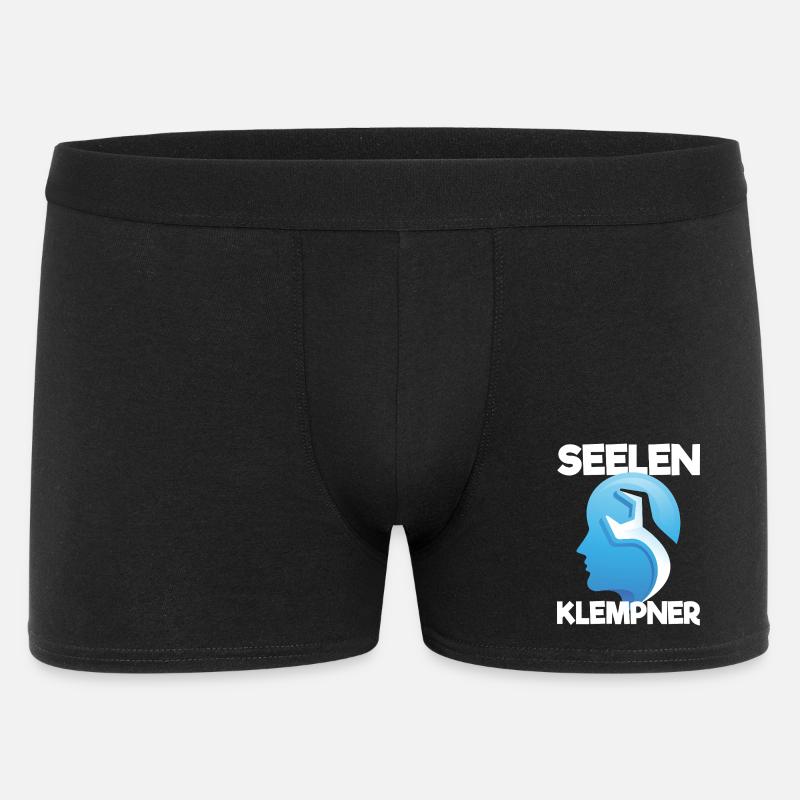 Seelenklempner - Männer Boxer Shorts - Schwarz
