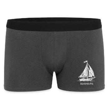 Rendsburg Voilier – Conception de croquis en navigation maritime - Boxer Homme - charbon - Devant