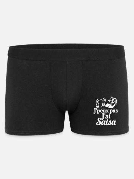 J’peux pas j’ai Salsa - Boxer Homme - noir
