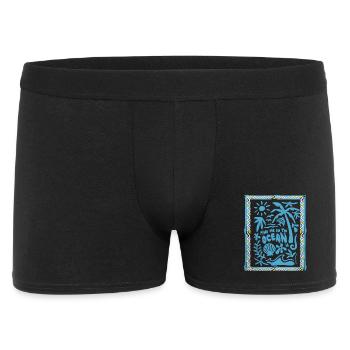 Find Me In The Ocean Tropical Silhouette - Men's Boxer Shorts - black - Front