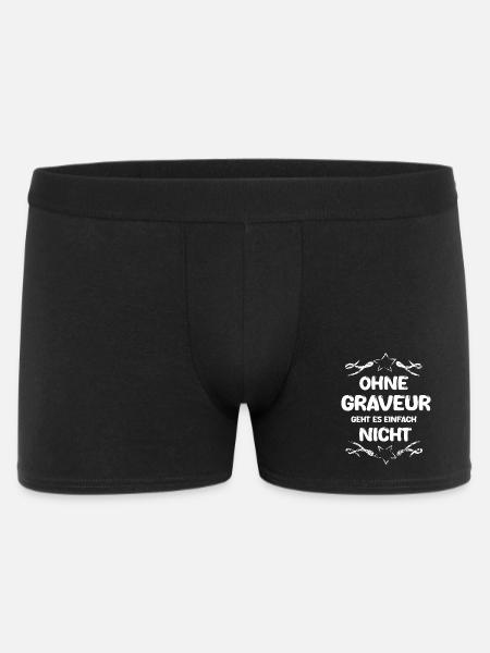 Graveur - Boxer Homme - noir
