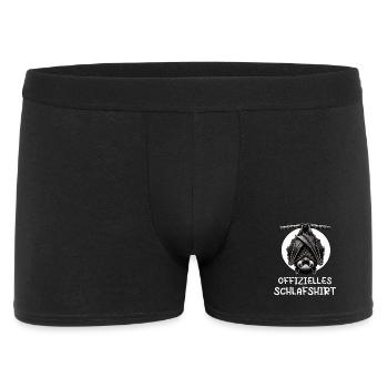 Official Sleeping Shirt Bat Bats - Men's Boxer Shorts - black - Front