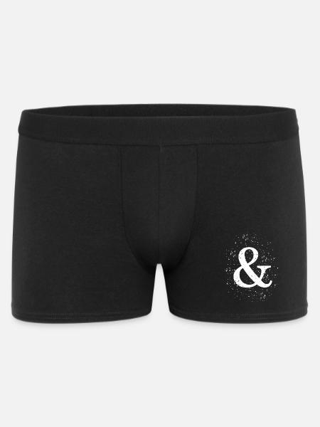 Grunge Ampersand - Men's Boxer Shorts - black