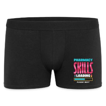 Apotheker Pharmazeutisch-technischer - Männer Boxer Shorts - Schwarz - Vorne
