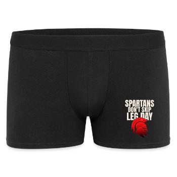 Don't skip it - Men's Boxer Shorts - black - Front