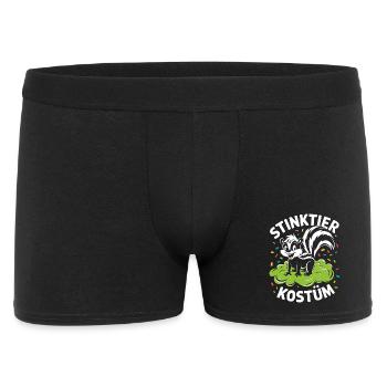 Costume de moufette Confettis Carnaval d’animaux - Boxer Homme - noir - Devant