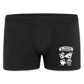 My Popcorn Is Screaming Horror Fan - Men's Boxer Shorts - black - Front