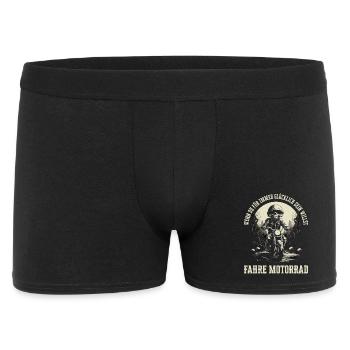 If you want to be happy forever - Men's Boxer Shorts - black - Front