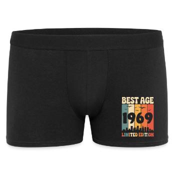 1969 Retro Birthday 1969 Vintage 1969 - Men's Boxer Shorts - black - Front