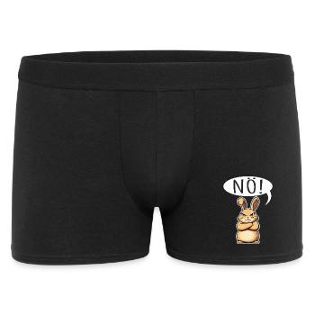 Lower Austria Funny Easter Bunny Cool Easter Bunny Easter Shirt - Men's Boxer Shorts - black - Front