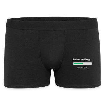 Chargement introverti - Boxer Homme - noir - Devant
