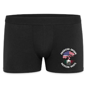 Fierté du Mexique & Maison Drapeau du Mexique - Boxer Homme - noir - Devant