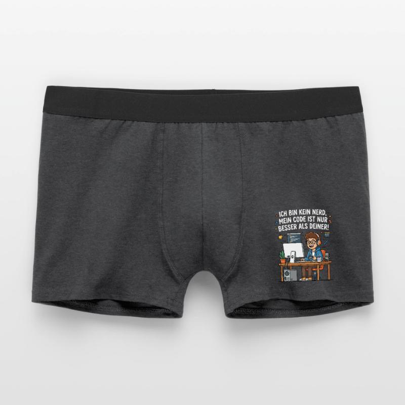 Coder Humor Programmierer Spruch Männer Boxer Shorts