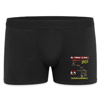 E5 Oberstdorf Meran 2025 - Männer Boxer Shorts - Schwarz - Vorne