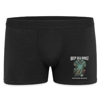 Deep Sea Plastic - Men's Boxer Shorts - black - Front